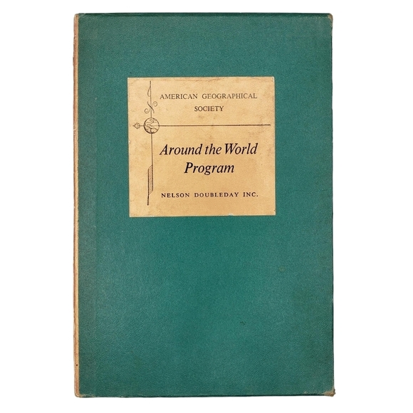 American Geographical Society Vintage Around the World Program Books Set of 5 - Picture 2 of 10